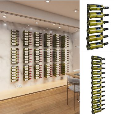 Metal wall wine rack HANG UP